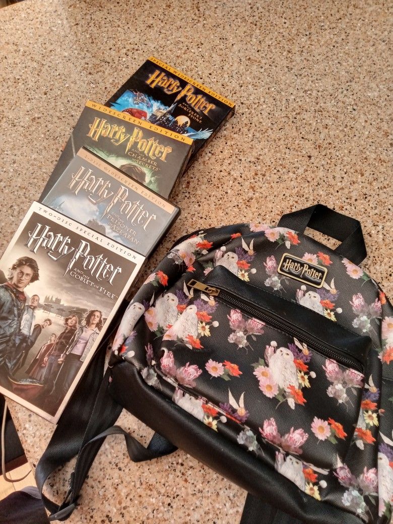 Harry Potter Book Bag Plus DVDS