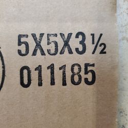 Corrugated Boxes Moving Boxes 5×5×3 1/2