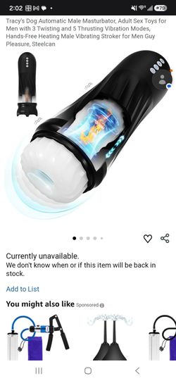 Tracy's Dog Automatic Male Masturbator Stroker