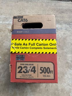 Cat6 networking cable 500 feet