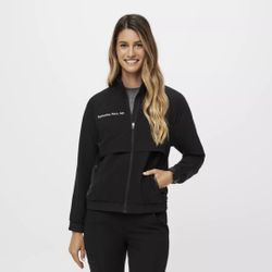 FIGS Sydney Scrub Jacket - Black