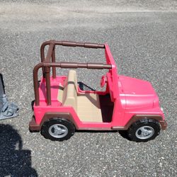 OG Our Generation Jeep And Camper Trailer With Hitch