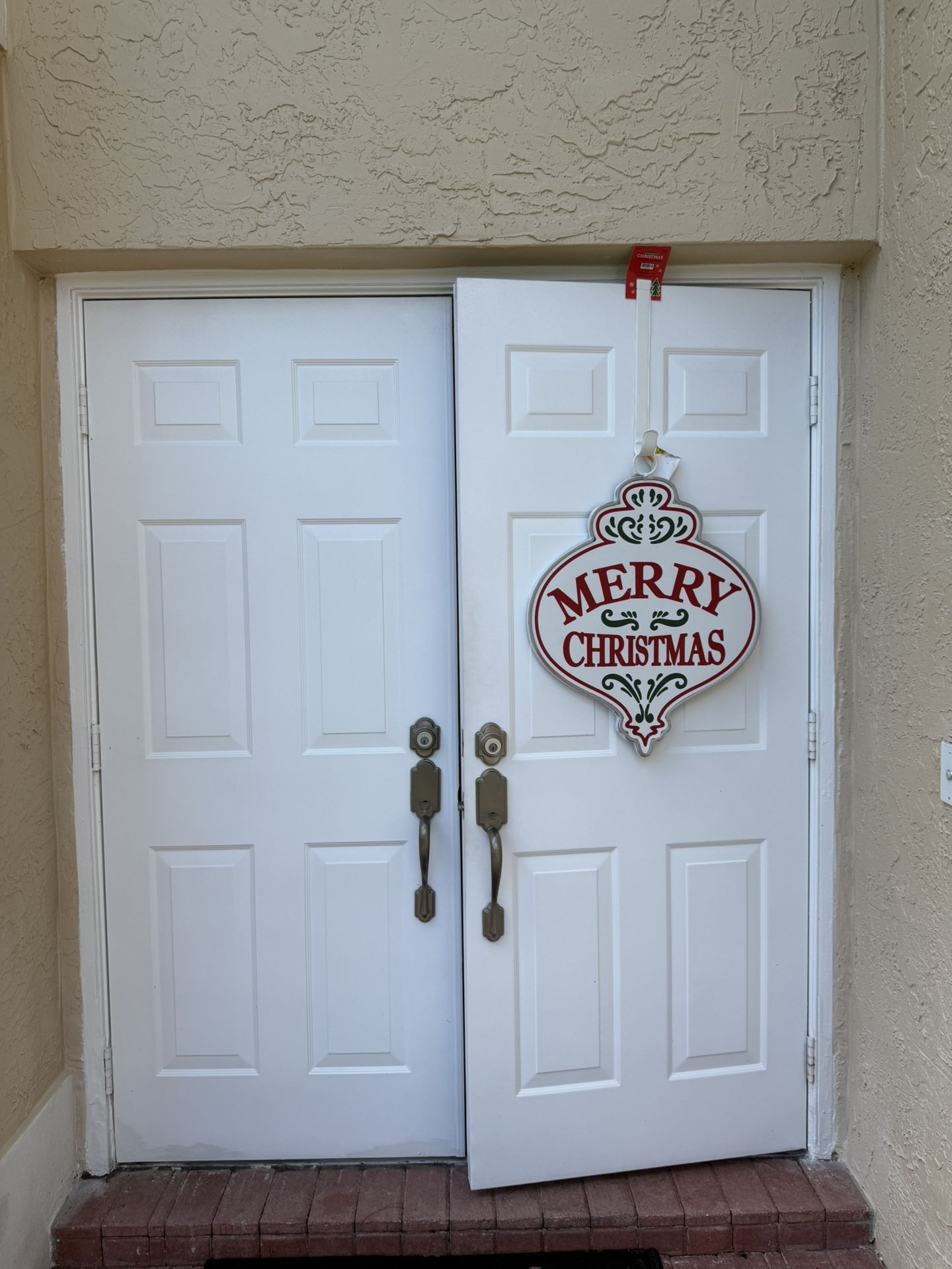 2 New Big Metal Christmas Home  Decorations With LED Light, Indoor or Outdoor