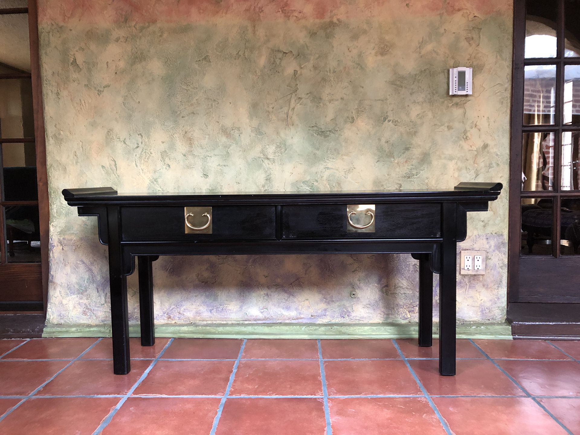 Asian Oriental Altar Console Table by Century