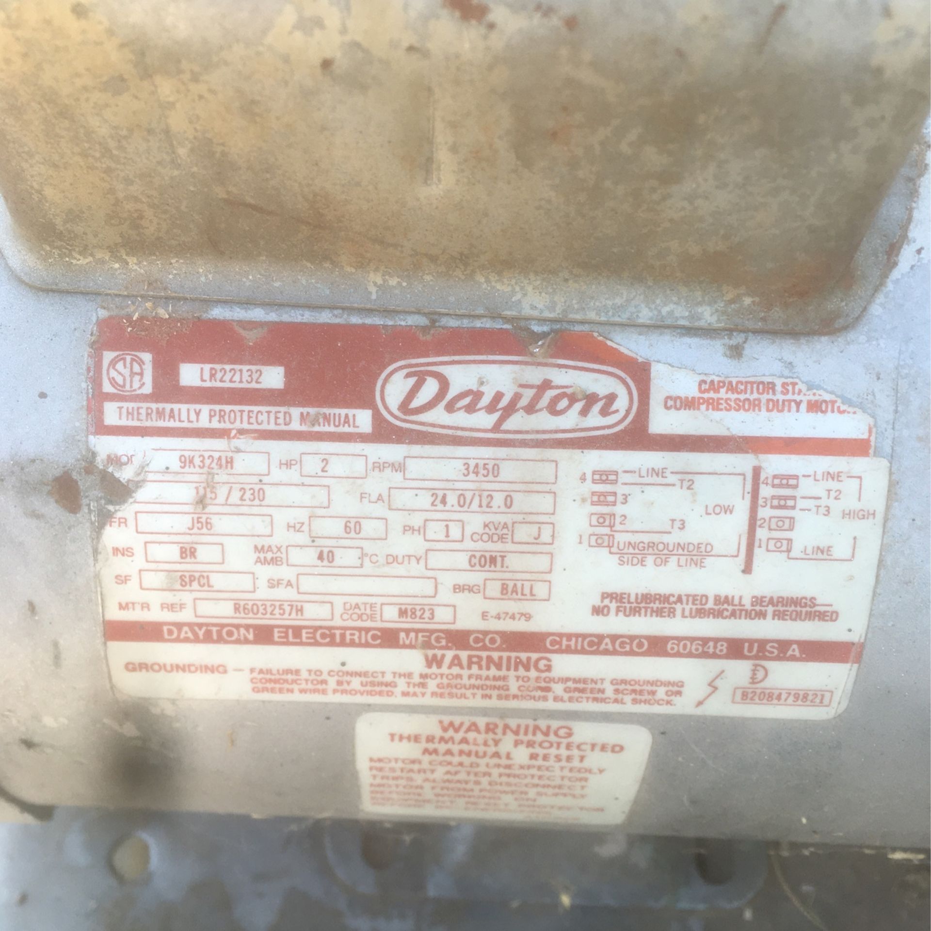 Dayton Compressor
