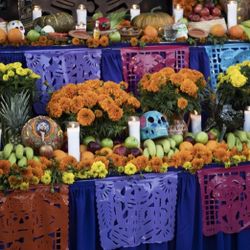 Dia De Los Muertos Papel Pica-do Banner 20 Feet Long