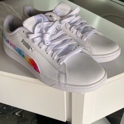 White Puma Shoes