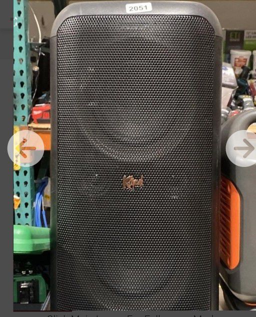 Klipsch Party Speaker With Microphone