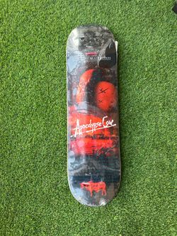 Anti-Hero Jeff Grosso “Apocalypse Cow” Deck – New in Shrink  Brand new Anti-Hero Jeff Grosso “Apocalypse Cow” skateboard deck.