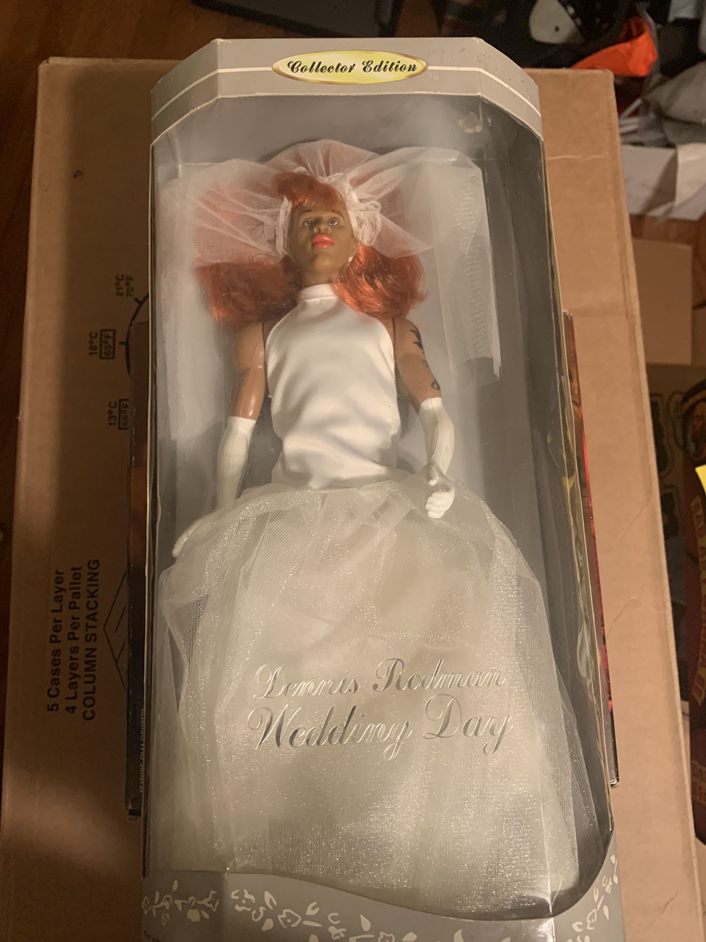 Dennis Rodman Figure Wedding Dress