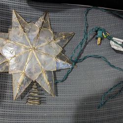 Christmas Star With Lights