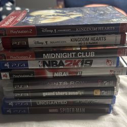 Ps3 / Ps4 Game Lot Great Games Great Condition