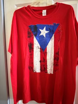 3X new no tag Puerto Rican Flag t shirt
