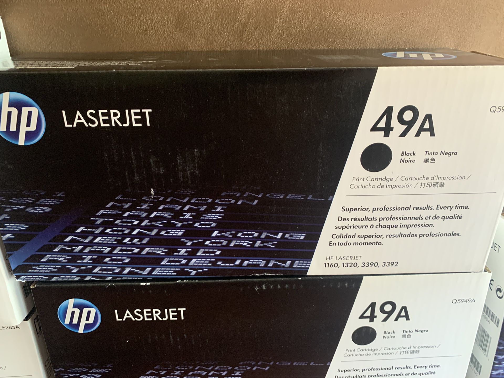 New HP laser jet printer cartridge for Q5949a