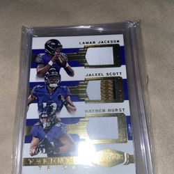 Triple Patch With NFL Star Lamar Jackson