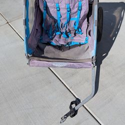 Two Seat Child Bicycle Trailer