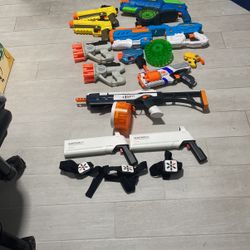 Nerf Guns, Laser Tag, And Orbez Gun