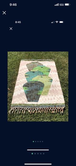 Mid Century Modern Vintage Wall Art/ Tapestry