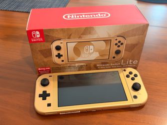 Nintendo Switch Lite Hyrule Edition Mint Condition
