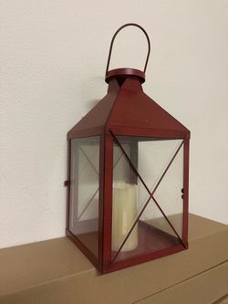 Wind proof candle lamp