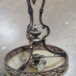 Tuscan Inspired Decor Antique  Chandelier 