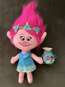 REDUCED: Trolls Talking Poppy Plush and Hug Time Bracelet