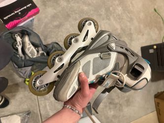 Rollerblade Inline Skates + Carrying Bag & Tennis Balls