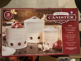 Ceramic Canisters For Kitchen 