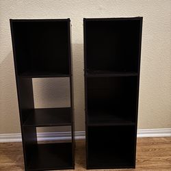 NEGOTIATE PRICE - 2 3 Cube Bookshelves