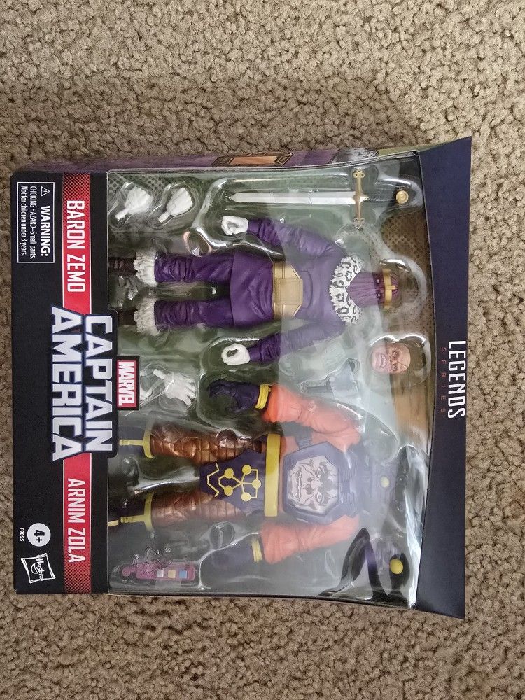 Marvel Legends Baron Zemo Arnim Zola 2 Pack