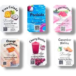 Summer Wax Melt 6 Pack