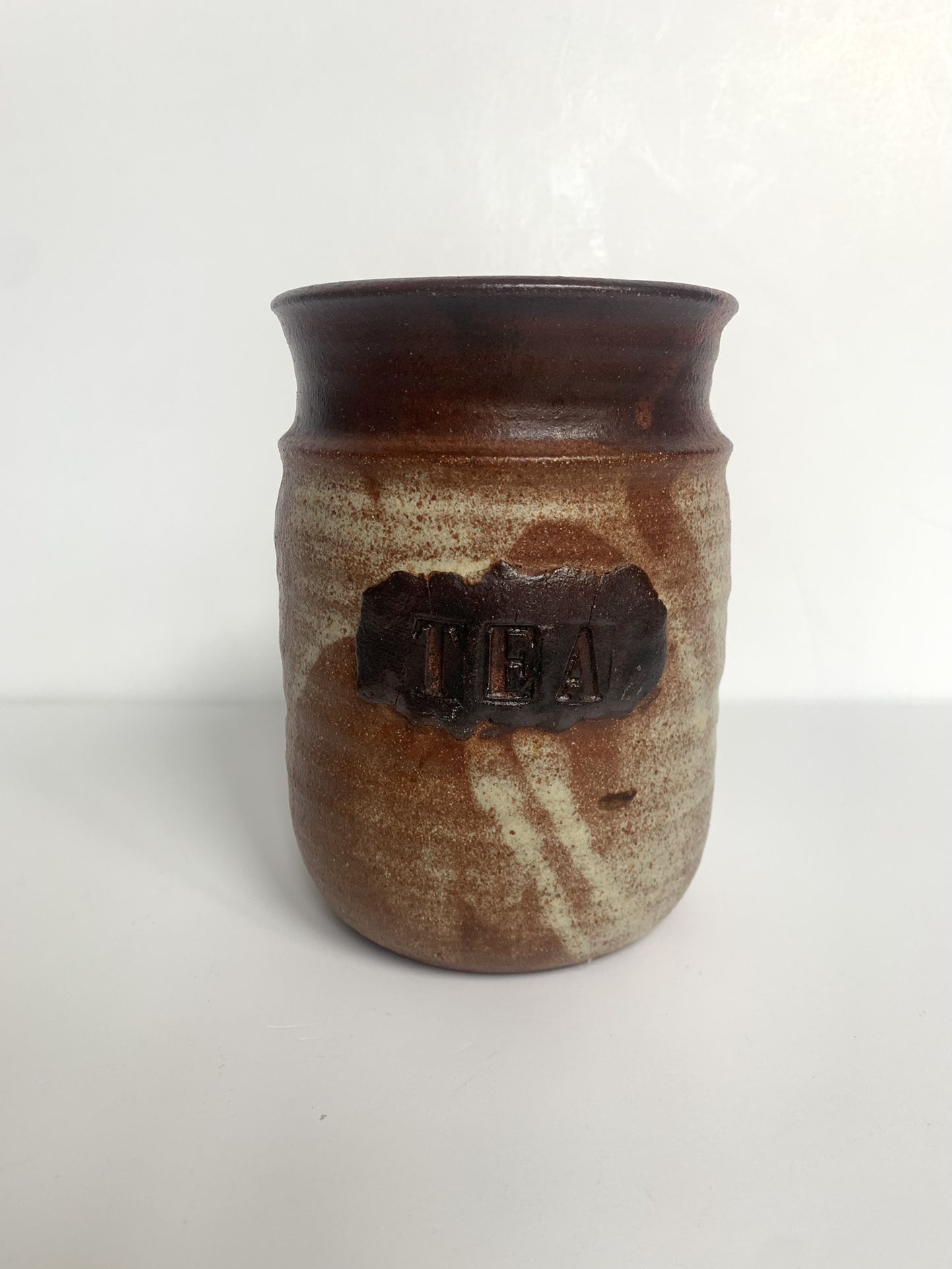 • handmade  studio pottery tea holder •