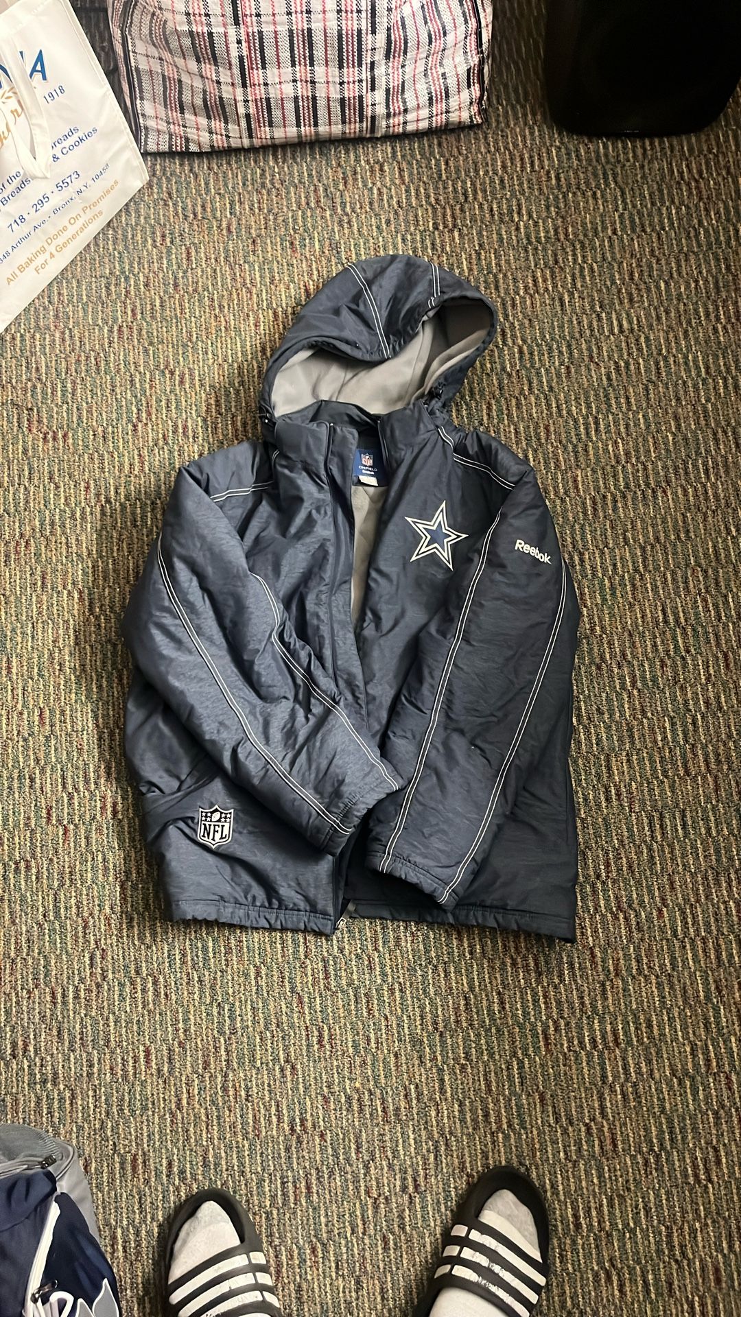 Cowboys NFL Reebok Winter Jacket