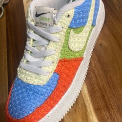 Nike Air Force One low LV8 next nature GS sneakers multicolor
