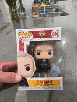 Funko Pop! Flash Movie Unmasked Batman Pop! Special Edition Funko Figure #1344.  Brand New, Never Opened