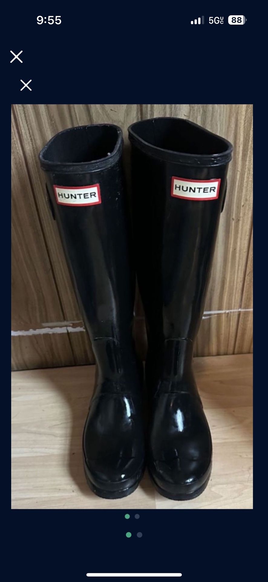 Hunter Tall Rain Boots