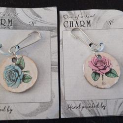 A  Gift  , Charms  Rose Please Read Below 