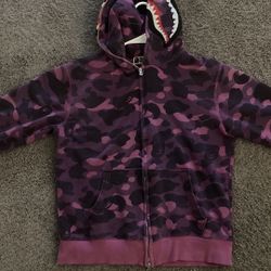 Purple Bape Hoodie