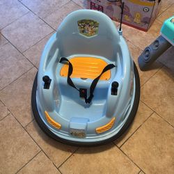 Kid Bike And Bumper Car