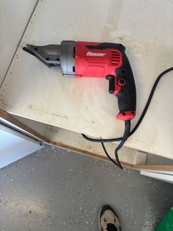 Bauer Electric Metal Shear