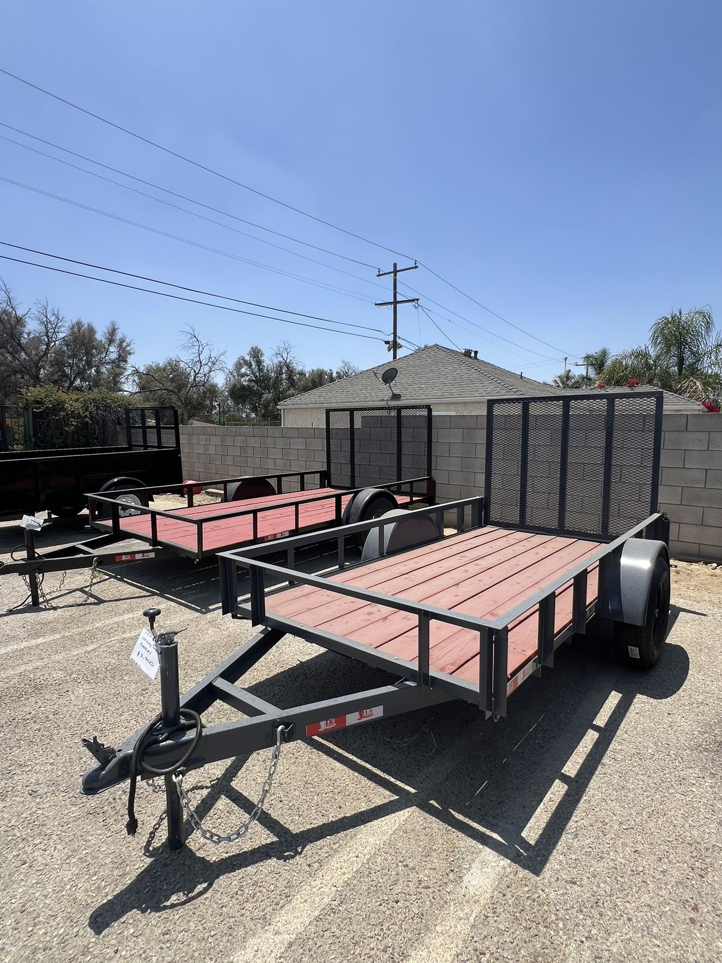 5x10x1 UTILITY TRAILER LANDSCAPE TRAILER