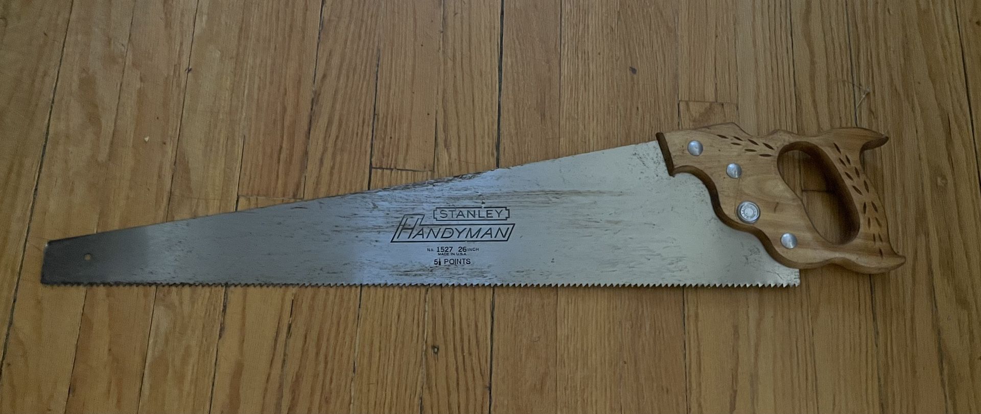 Vintage Stanley Handyman Saw