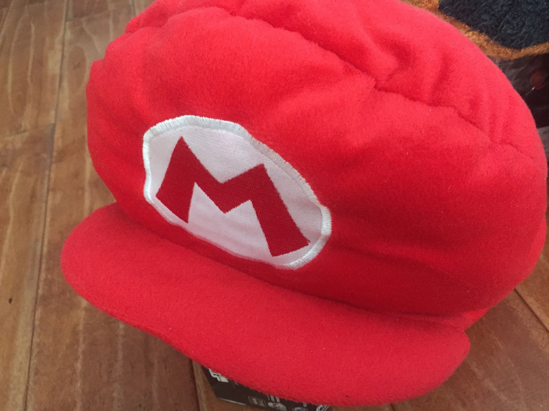 Mario Bros Plush Costume Red Mario Hat