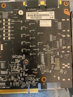Graphics card dual gtx g force 1070 8gb