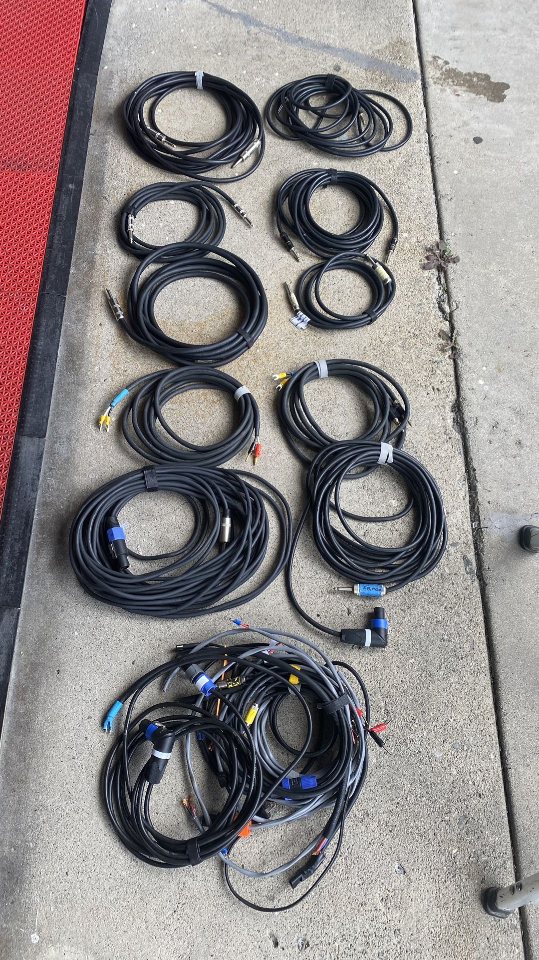 Audio Professional Cables DJ Equipment Made In USA 🇺🇸 Make Me Offer $$