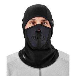 Black 2-piece Fleece Balaclava N-Ferno ERGODYNE #6827