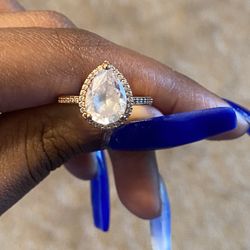 Rose gold Diamond ring