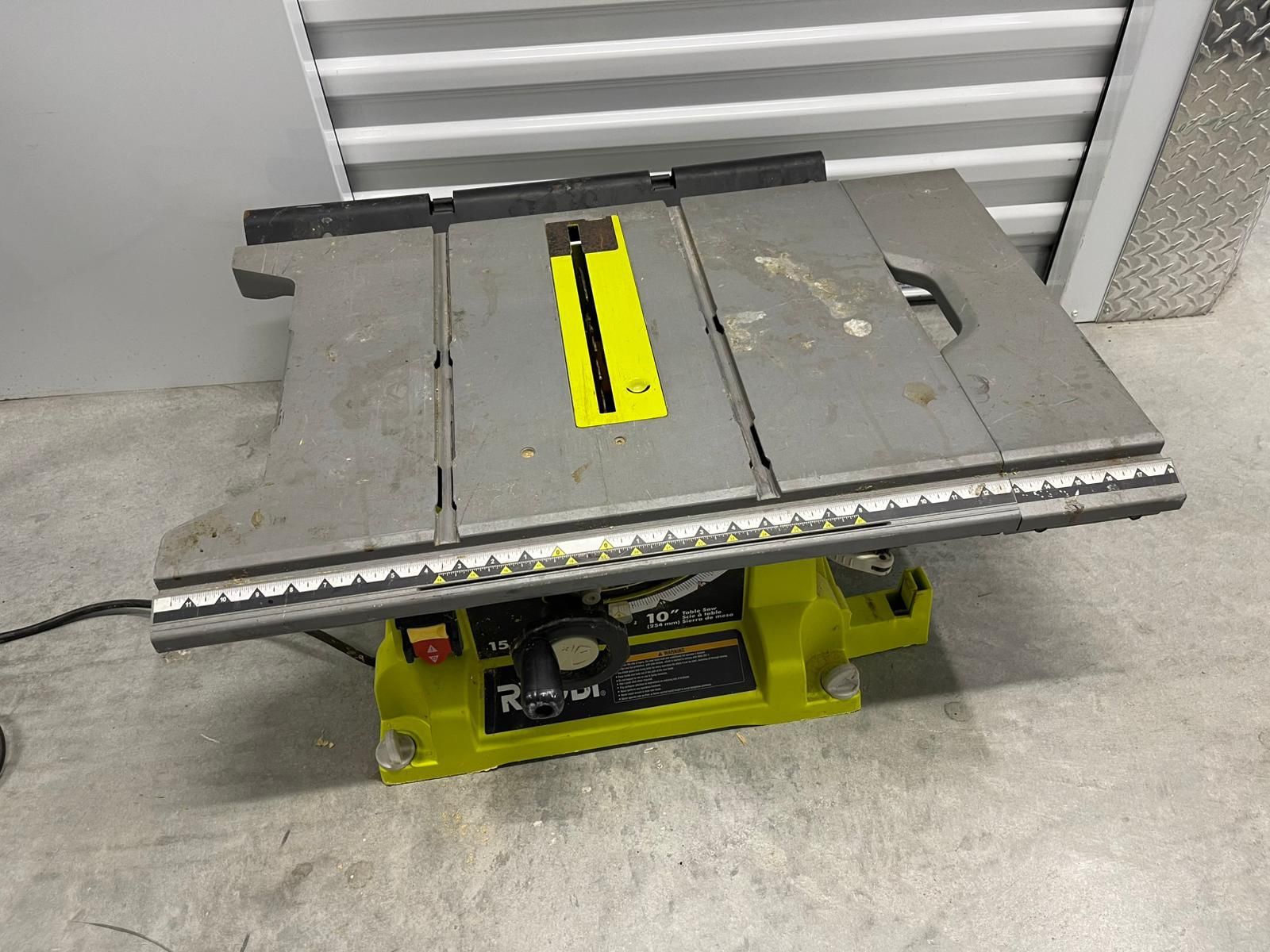 Ryobi Table Saw 10" 15 Amp