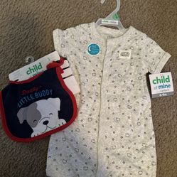 Baby Boy Clothes And bib