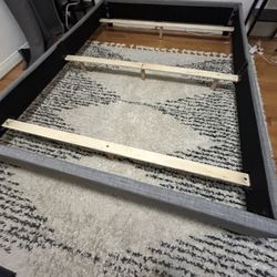 Ashely Furniture Upholstered Queen Bed Frame